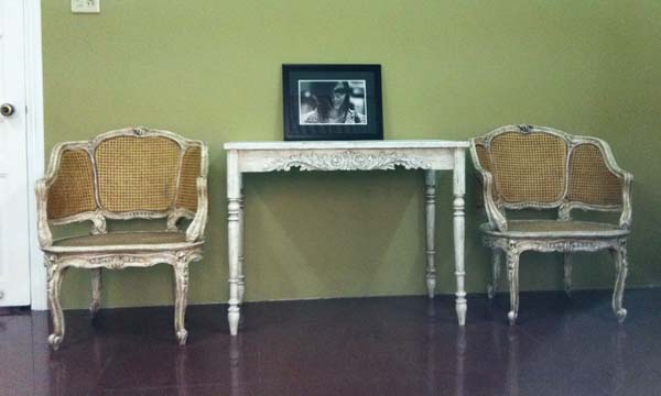 Table, chair