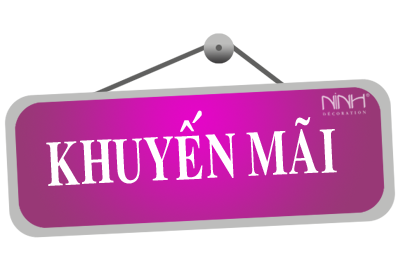 Khuyến mãi lớn tới 50% tại NINH Décoration